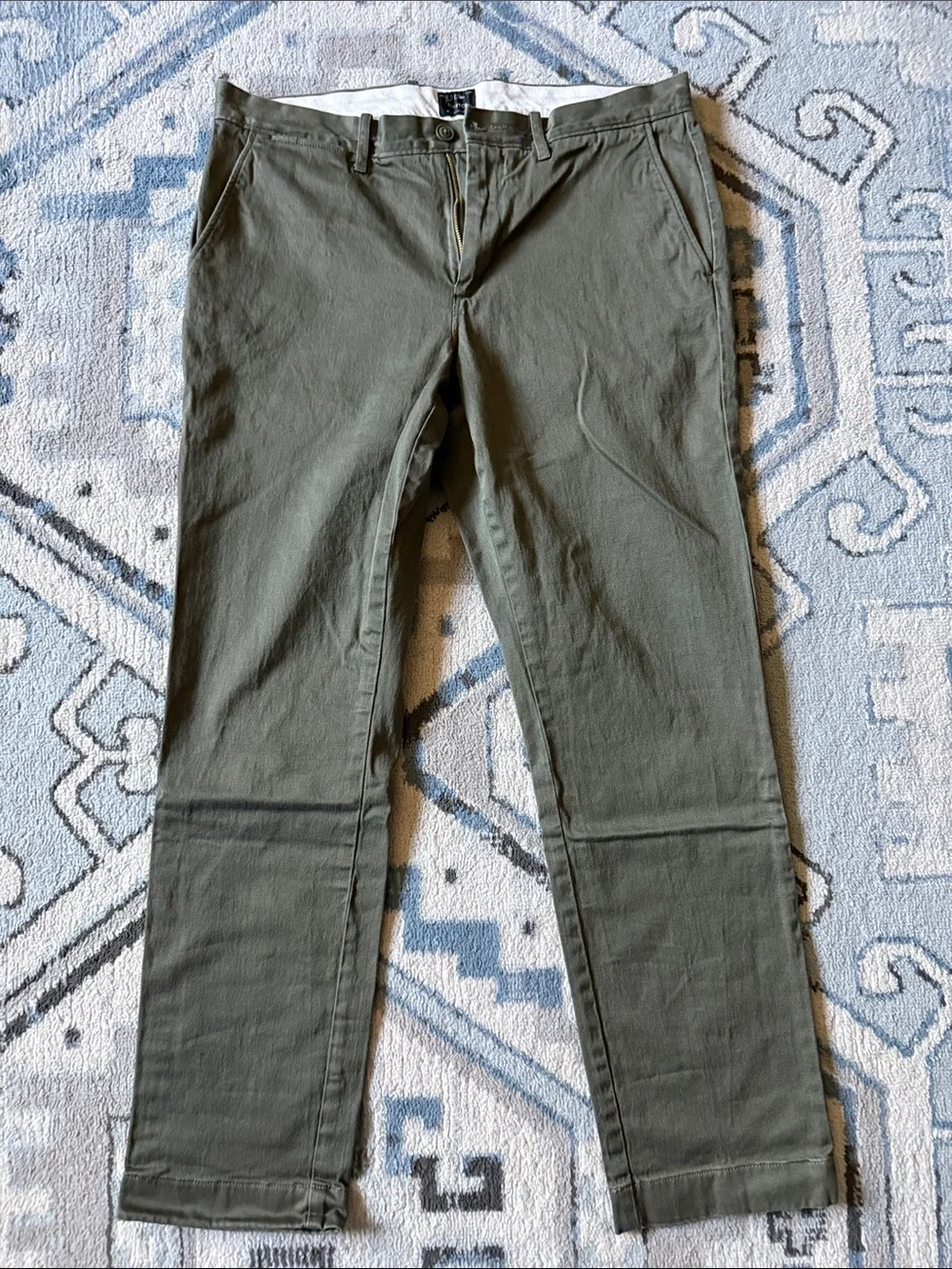 J. Crew Olive Chino Pants